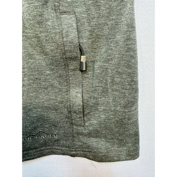 Eddie Bauer Mens Quarter-Zip Kit Pullover Large Green Outdoor - Picture 8 of 13